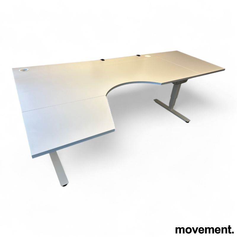 Izi pro 240x130cm venstre Lys grå - 1 / 2