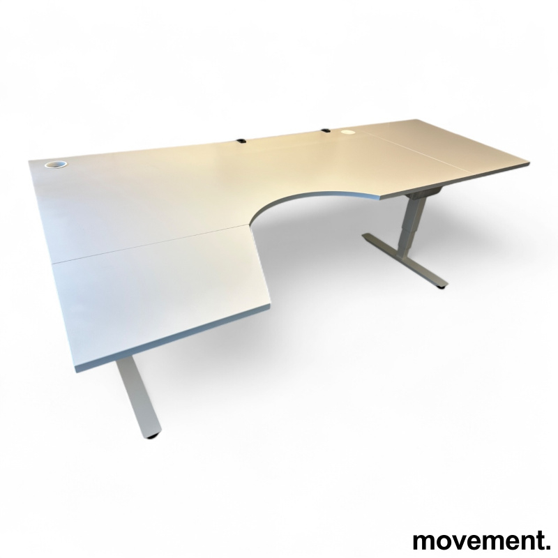 Izi pro 240x130cm venstre Lys grå