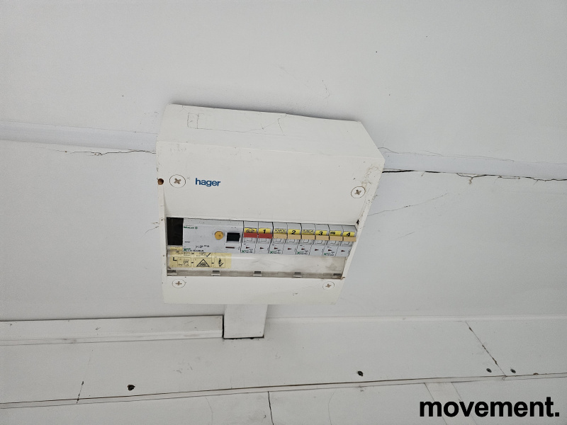 Kontorcontainer, 20 fots  Blå, Pent - 11 / 19