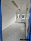 Kontorcontainer, 20 fots Blå, Pent - 17 / 19