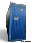 Kontorcontainer, 20 fots Blå, Pent - 6 / 19