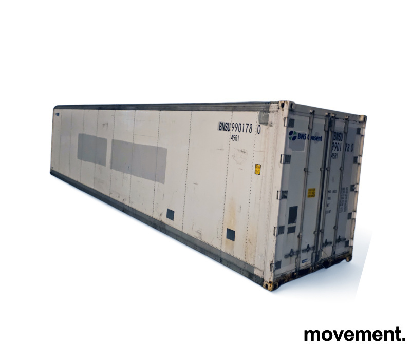 Kjølecontainer, 40 fots Hvit, Pent - 6 / 11