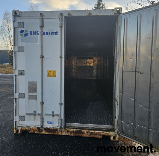 Kjølecontainer, 40 fots Hvit, Pent - 9 / 11