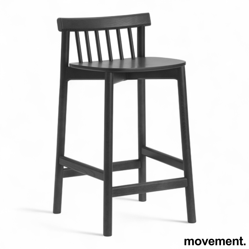 Pind Barstool 65cm Sortbeiset - 1 / 2