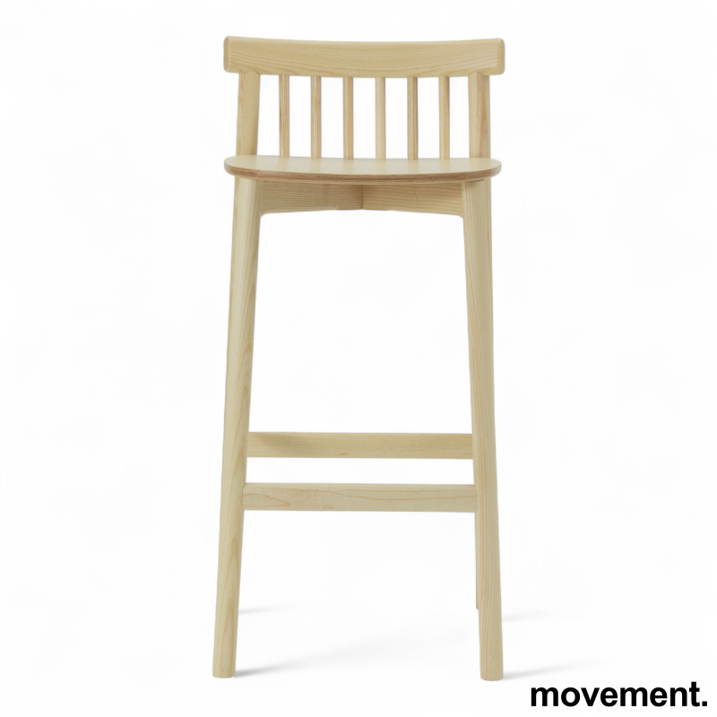 Pind Barstool 75cm Askefiner, - 2 / 2