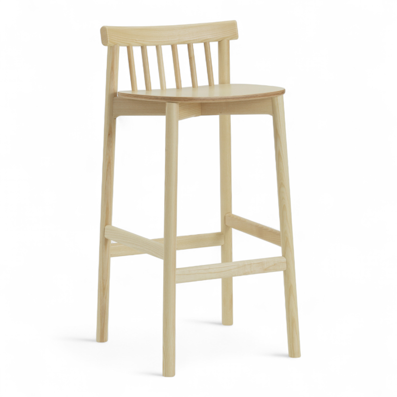 Pind Barstool 75cm Askefiner,