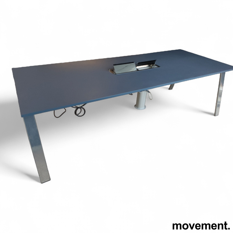 Piece møtebord 250x100cm Blå - 1 / 2