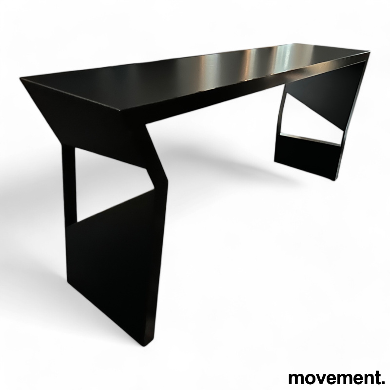 Barbord 230x60cm Sort, Brukt - 1 / 2