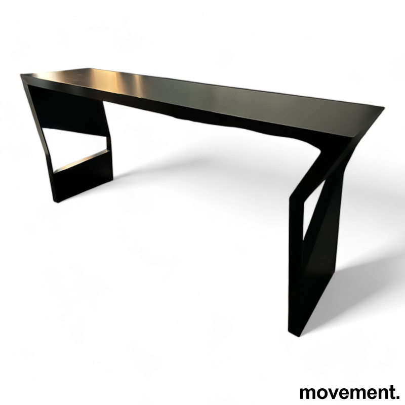 Barbord 230x60cm Sort, Brukt