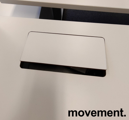 Delta hevsenk 180x80 Hvit laminat