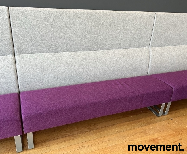 Monolite 3-seter med høy rygg Sete - 2 / 2