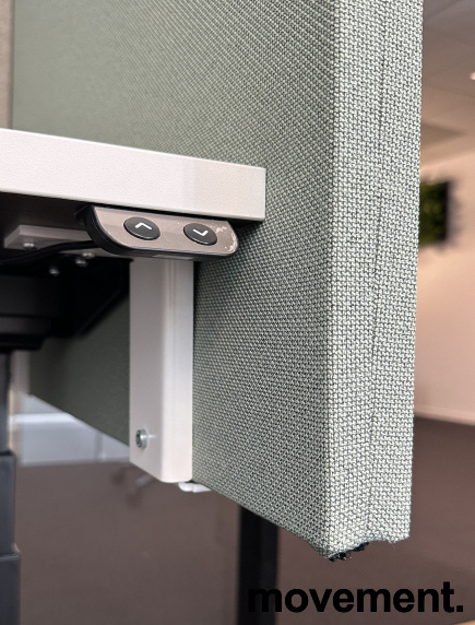 Face bordskjerm 80x65cm Grønt stoff - 4 / 4