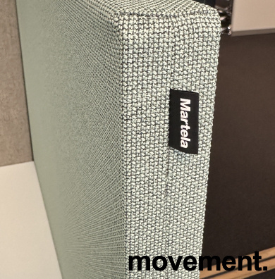 Face bordskjerm 80x65cm Grønt stoff - 3 / 4