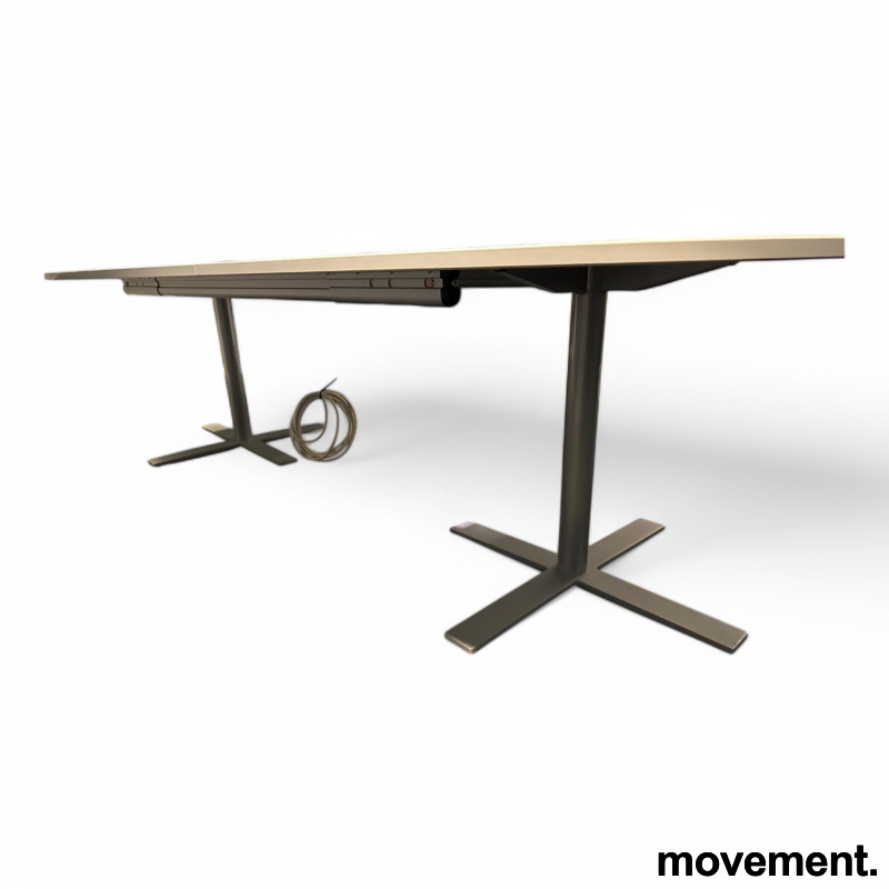 Oberon møtebord 280x120cm Lys grå - 3 / 3