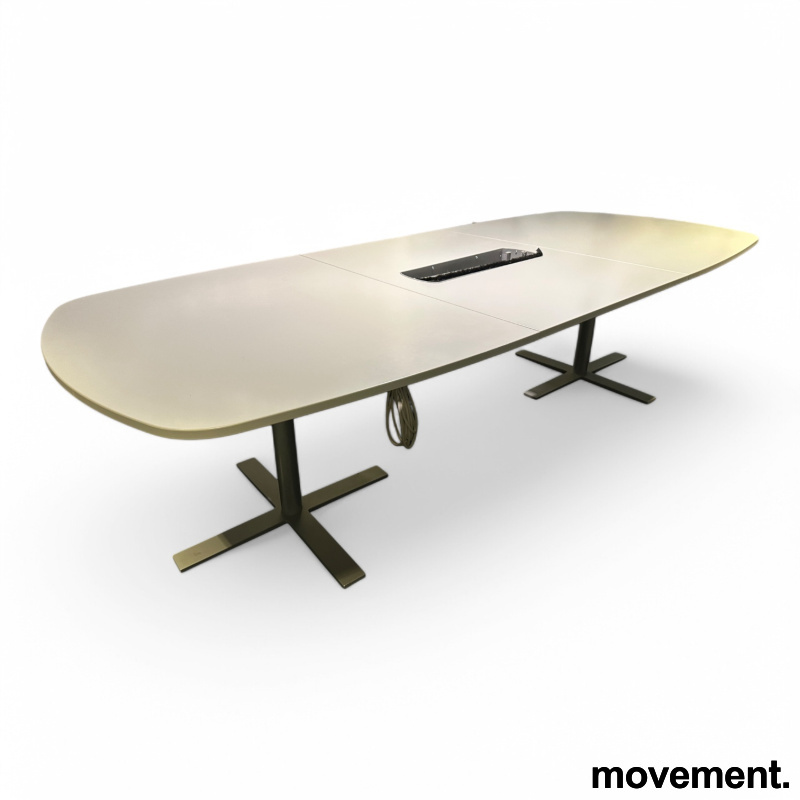 Oberon møtebord 280x120cm Lys grå - 1 / 3