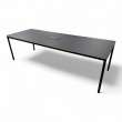 Base table 250x90cm Sort linoleum, - 1 / 3