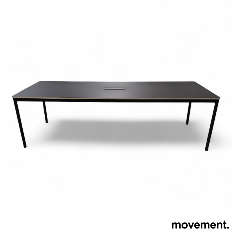 Base table 250x90cm Sort linoleum, - 3 / 3