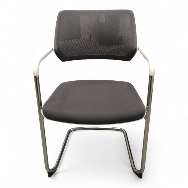 QiVi sled base chair, mesh rygg og