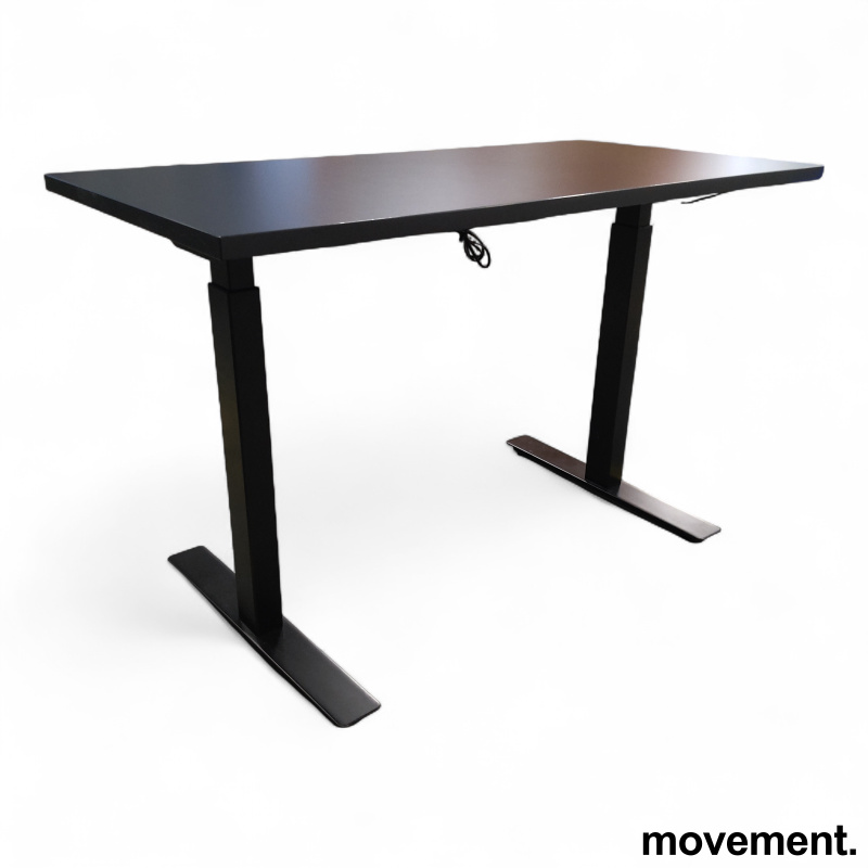 QBUS hevsenk 120x60cm Sort, Brukt - 4 / 5