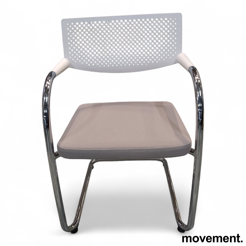 Visavis 2 Hvit rygg, sete i lyst - 3 / 3