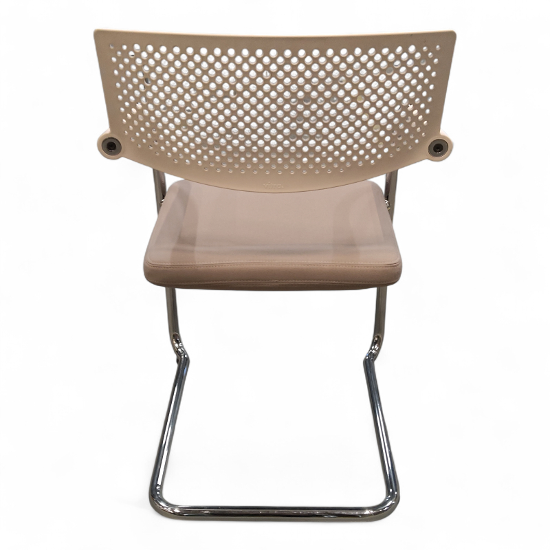 Visavis 2 Hvit rygg, sete i lyst