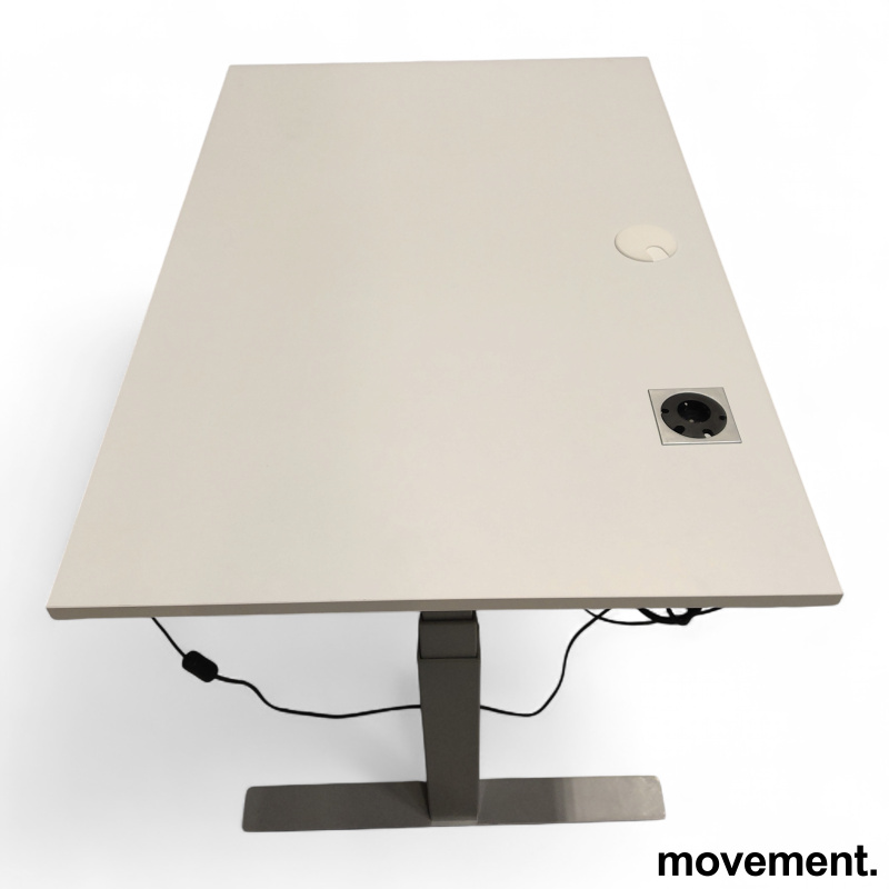 Hevsenk 120x80cm Hvit laminat, - 3 / 3