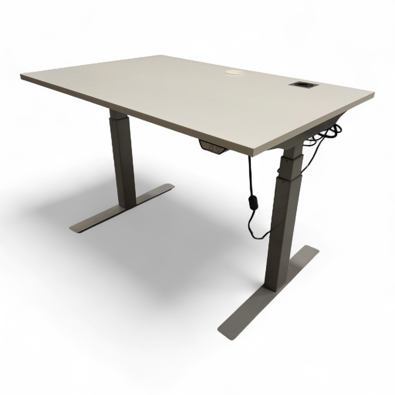 Hevsenk 120x80cm Hvit laminat,