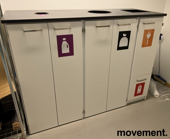 Combiline avfallsstasjon 157cm, 2