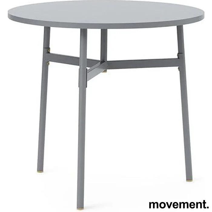 Union Table Ø=80cm Grå, Ubrukt