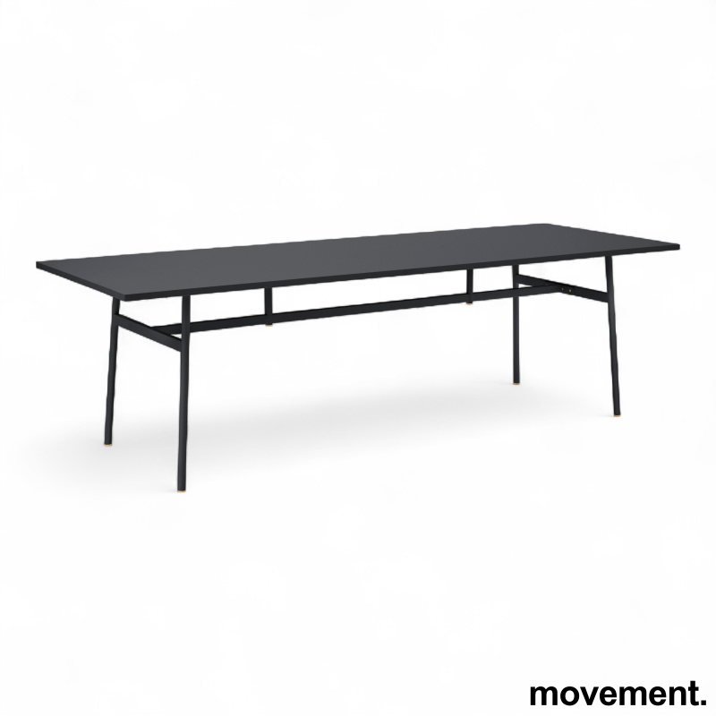 Union Table 220x90cm Sort, Ubrukt - 1 / 3