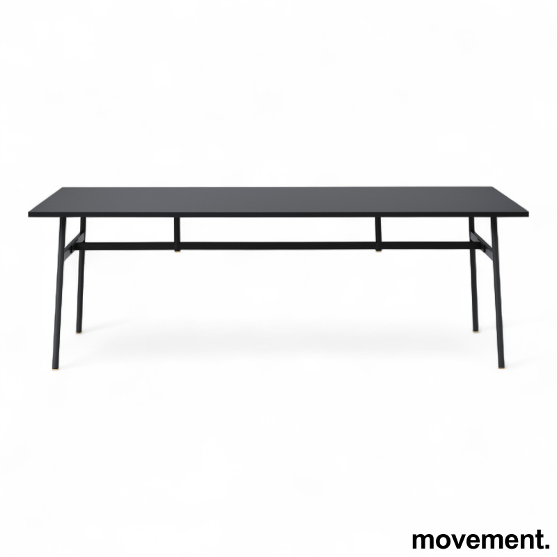 Union Table 220x90cm Sort, Ubrukt - 3 / 3