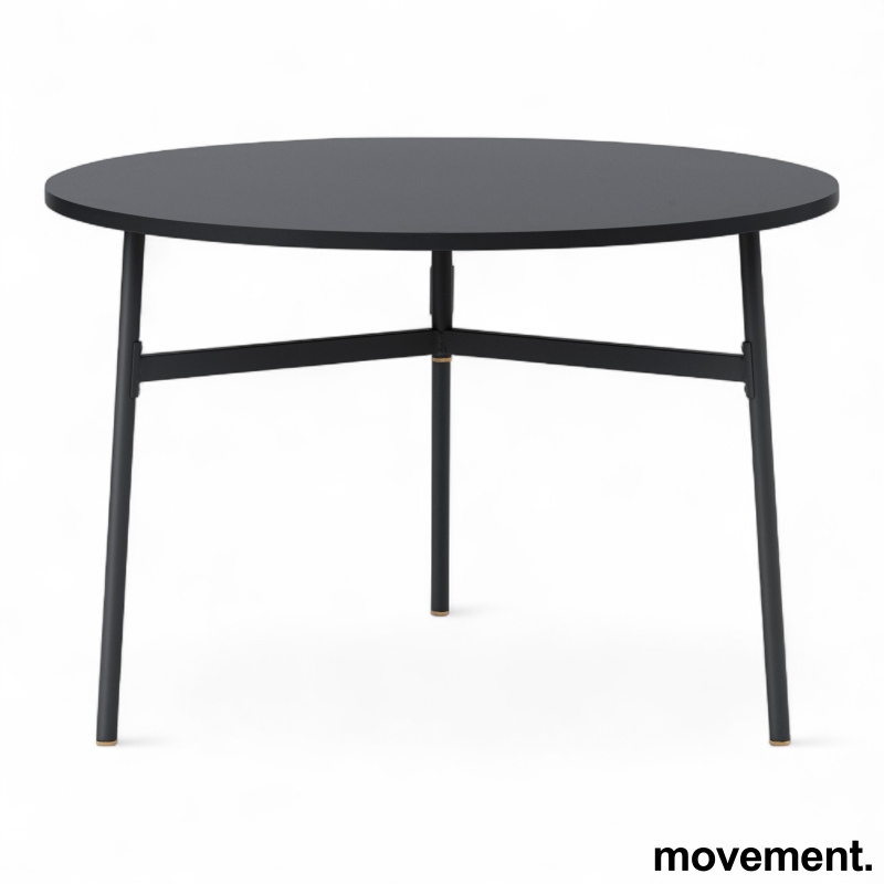 Union Table Ø=110cm Sort, Ubrukt - 2 / 2