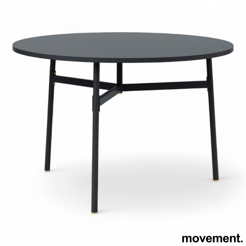 Union Table Ø=110cm Sort, Ubrukt - 1 / 2