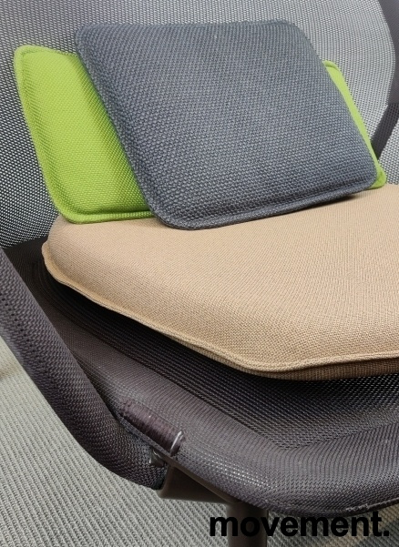 Slow chair Knit Mørk brun mesh, lys - 6 / 6
