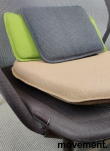 Slow chair Knit Mørk brun mesh, lys - 6 / 6