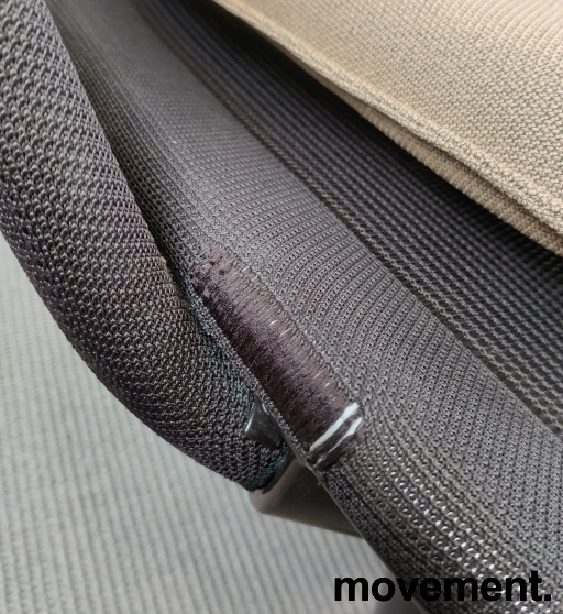 Slow chair Knit Mørk brun mesh, lys - 4 / 6