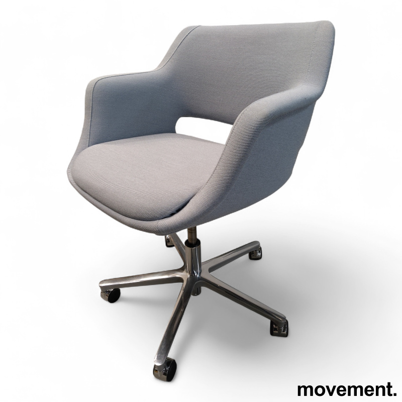 Kilta med hjul Lys blått stoff - 2 / 3