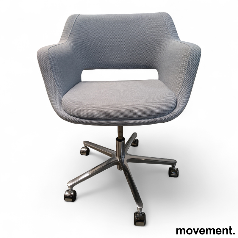 Kilta med hjul Lys blått stoff - 1 / 3