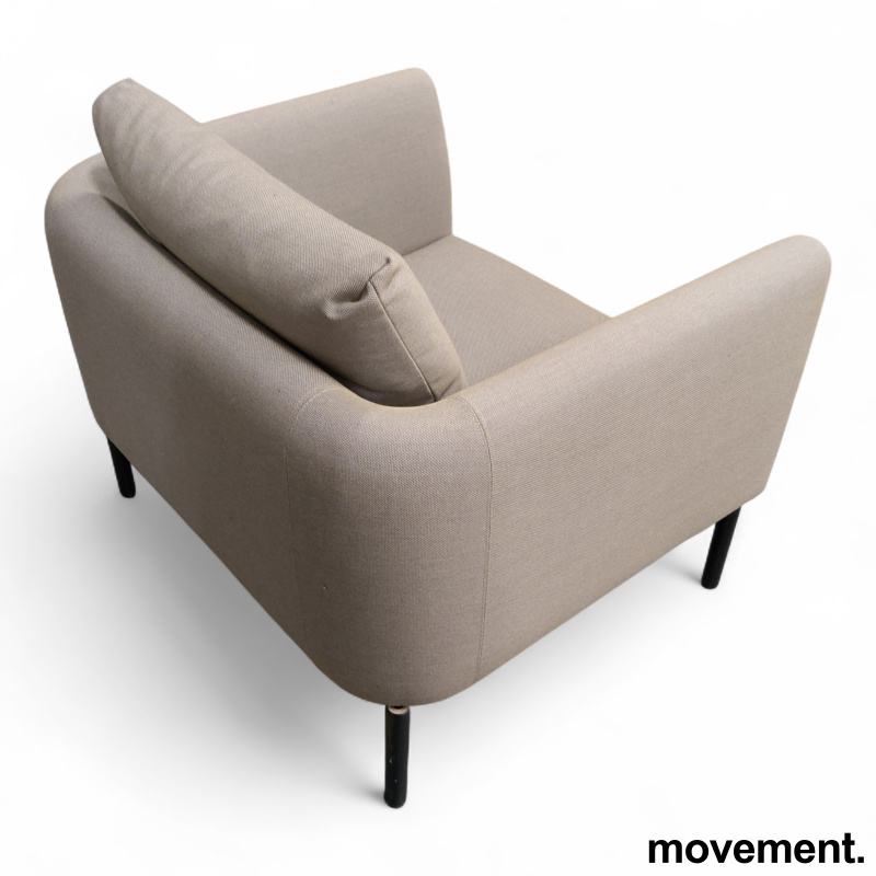 Nooa Grått stoff (Kvadrat Steelcut - 3 / 4