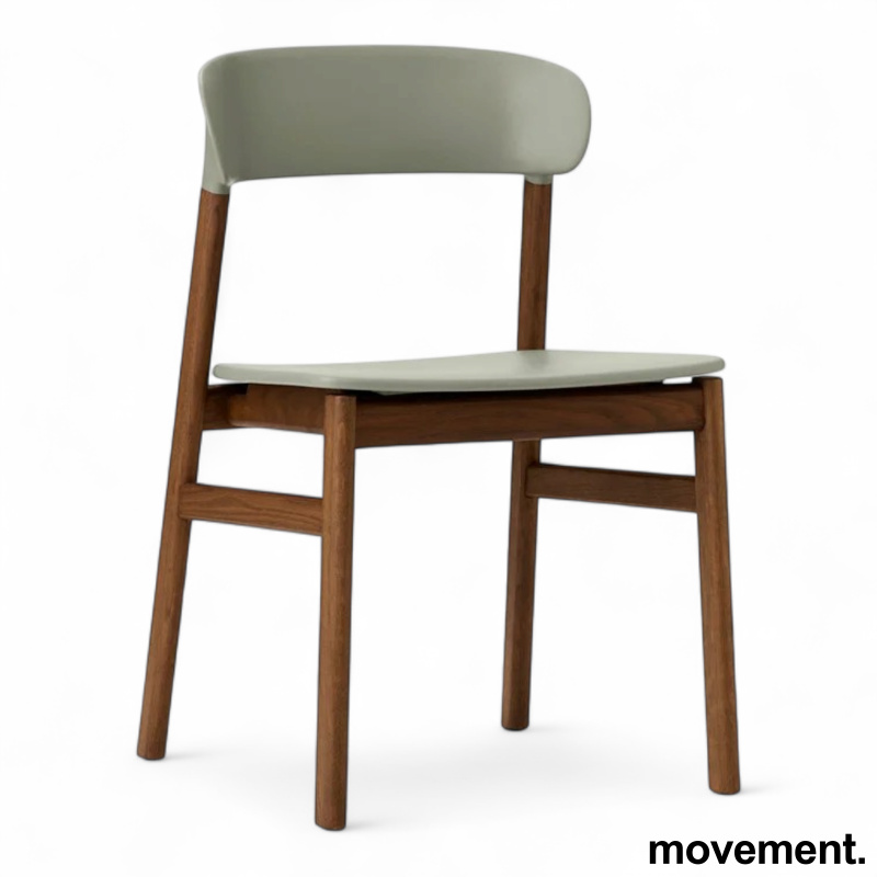 Stk. 90 Herit Chair Lys grønn (Dusty Green), ben i smoked oak, Ubrukt Normann Copenhagen 3.