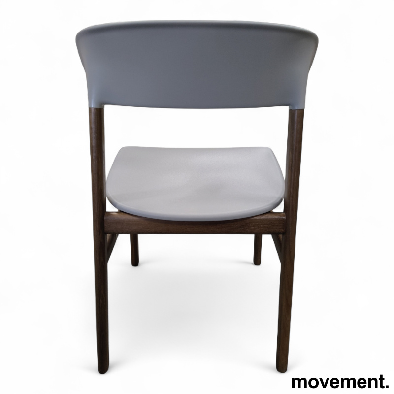 Herit Chair Grå, brunbeiset eik - 3 / 3