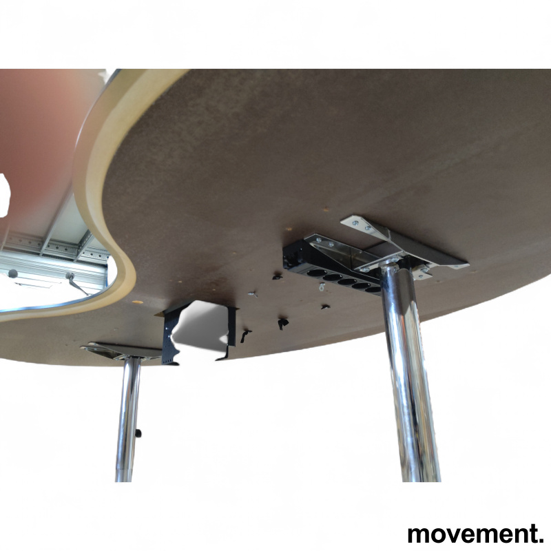 Connect møtebord 230x80cm Grå - 3 / 3