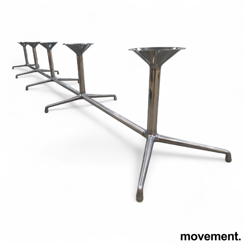 Møtebordsunderstell 580cm Polert - 2 / 3