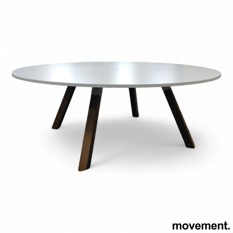 Frankie møtebord Ø=200cm Hvit - 1 / 2