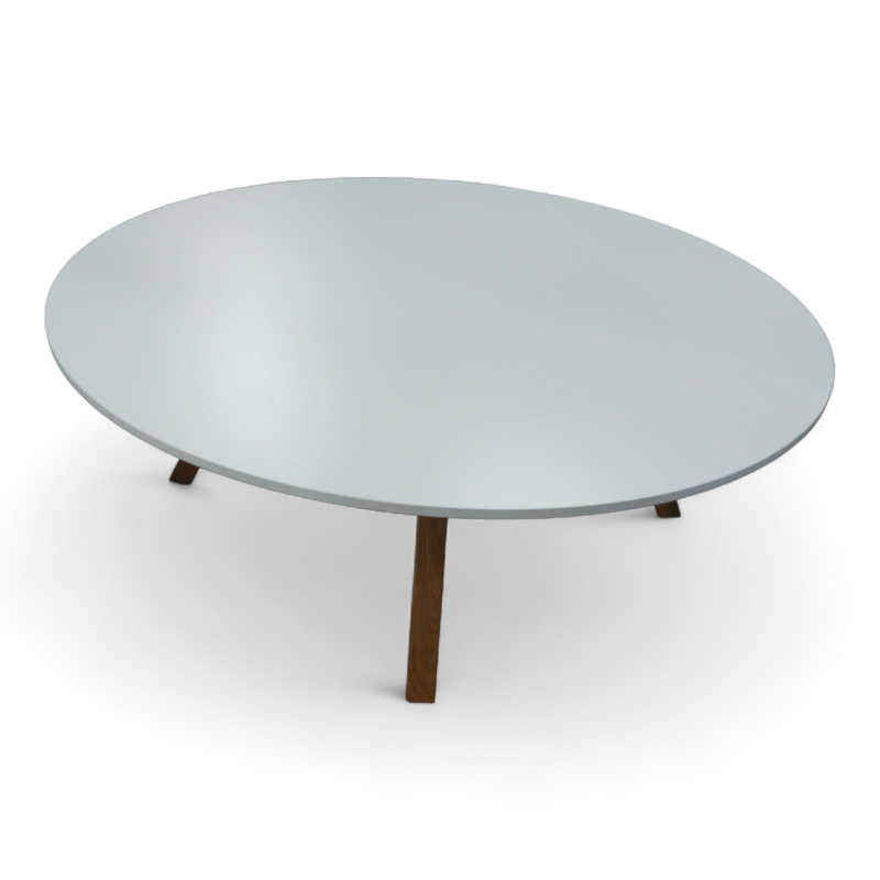 Frankie møtebord Ø=200cm Hvit