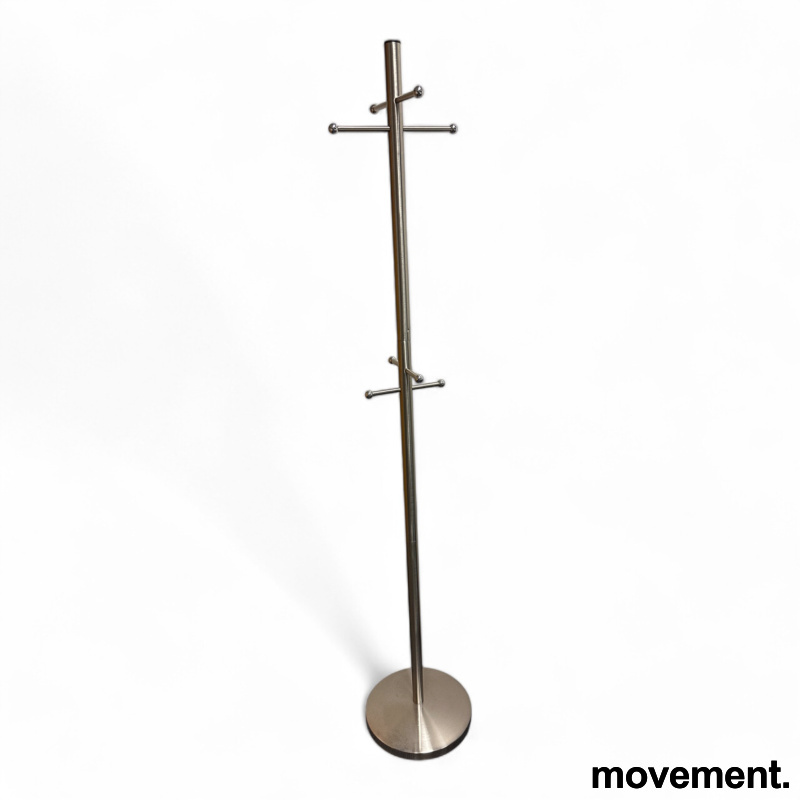 Hall stand 1 Børstet stål, Pent