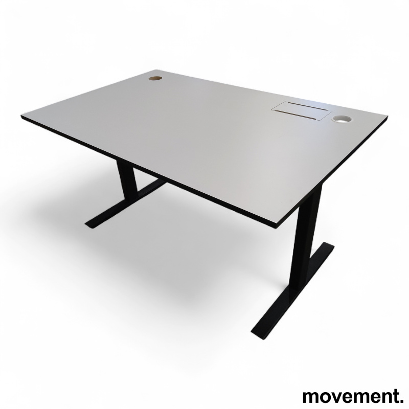 VX8 140x90cm Hvit laminat med sort - 1 / 4