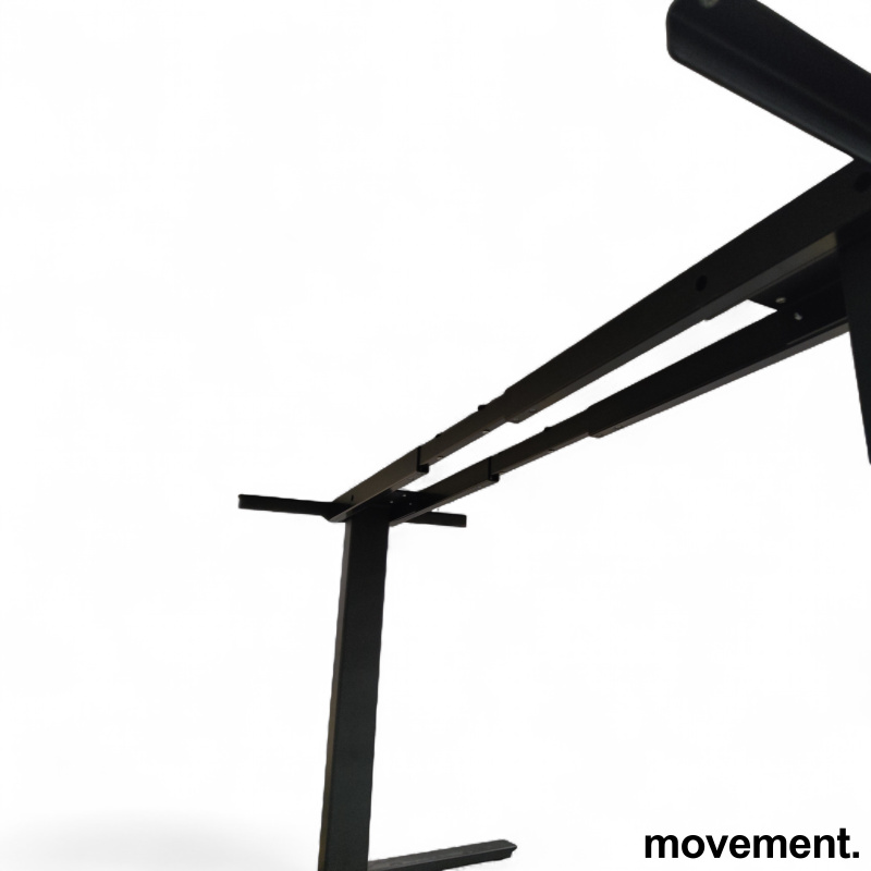 VX8 140x90cm Hvit laminat med sort - 3 / 4