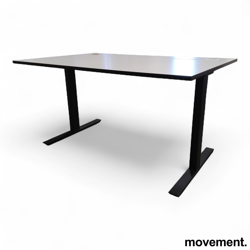 VX8 140x90cm Hvit laminat med sort - 2 / 4