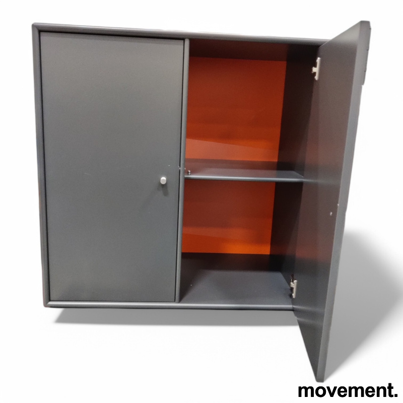 Skap 1118 Cover Mørk grå, orange - 2 / 5